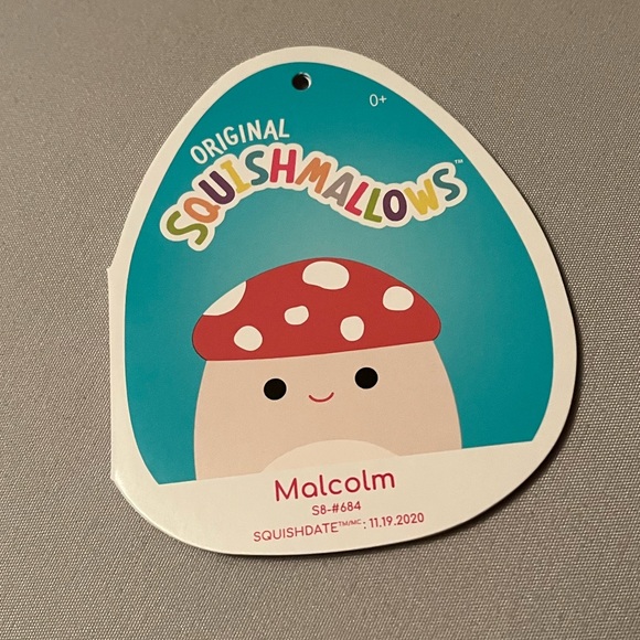 Malcolm Squishmallow 8” - Picture 4 of 6